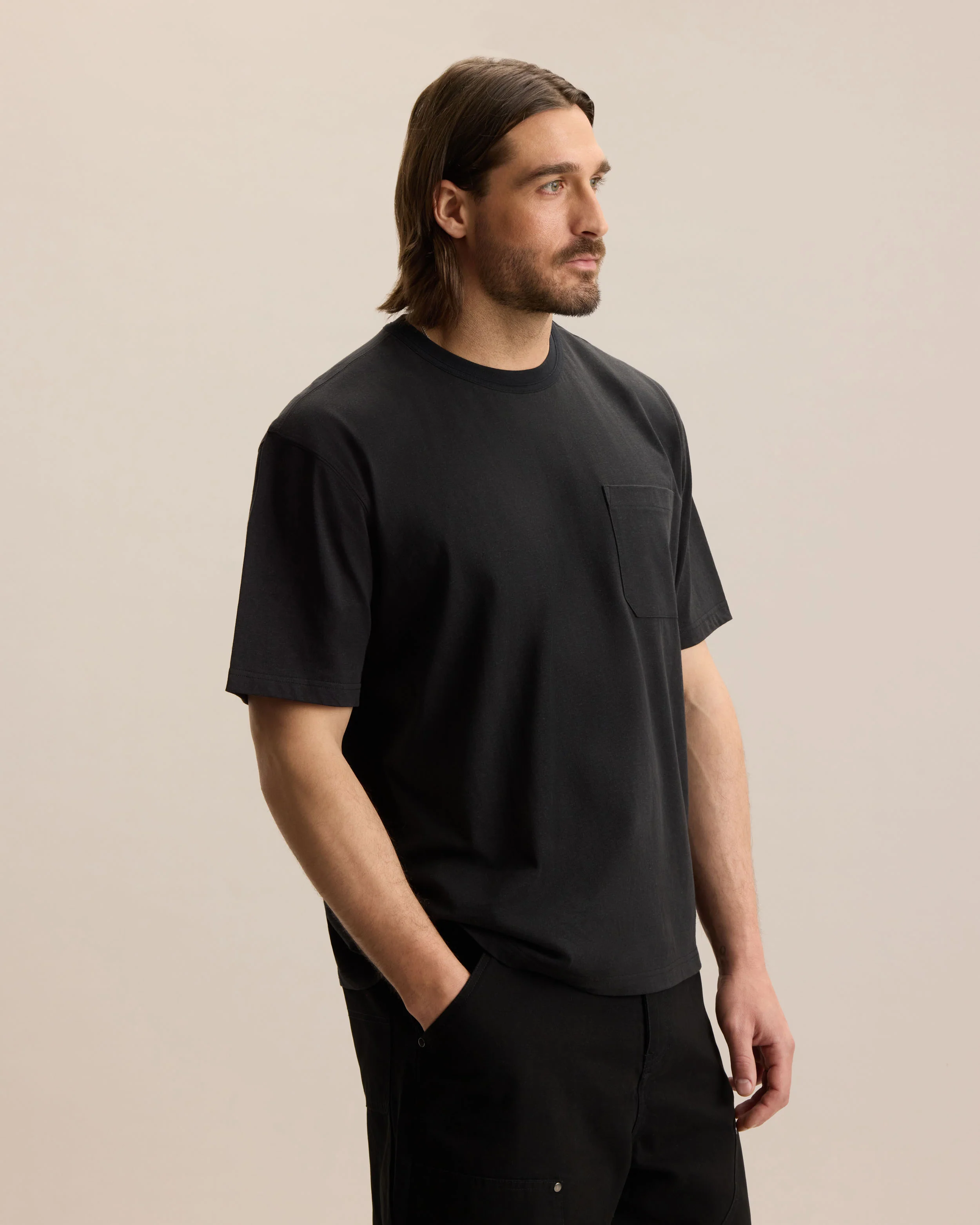 RELAXED HEMP TEE - Image 2