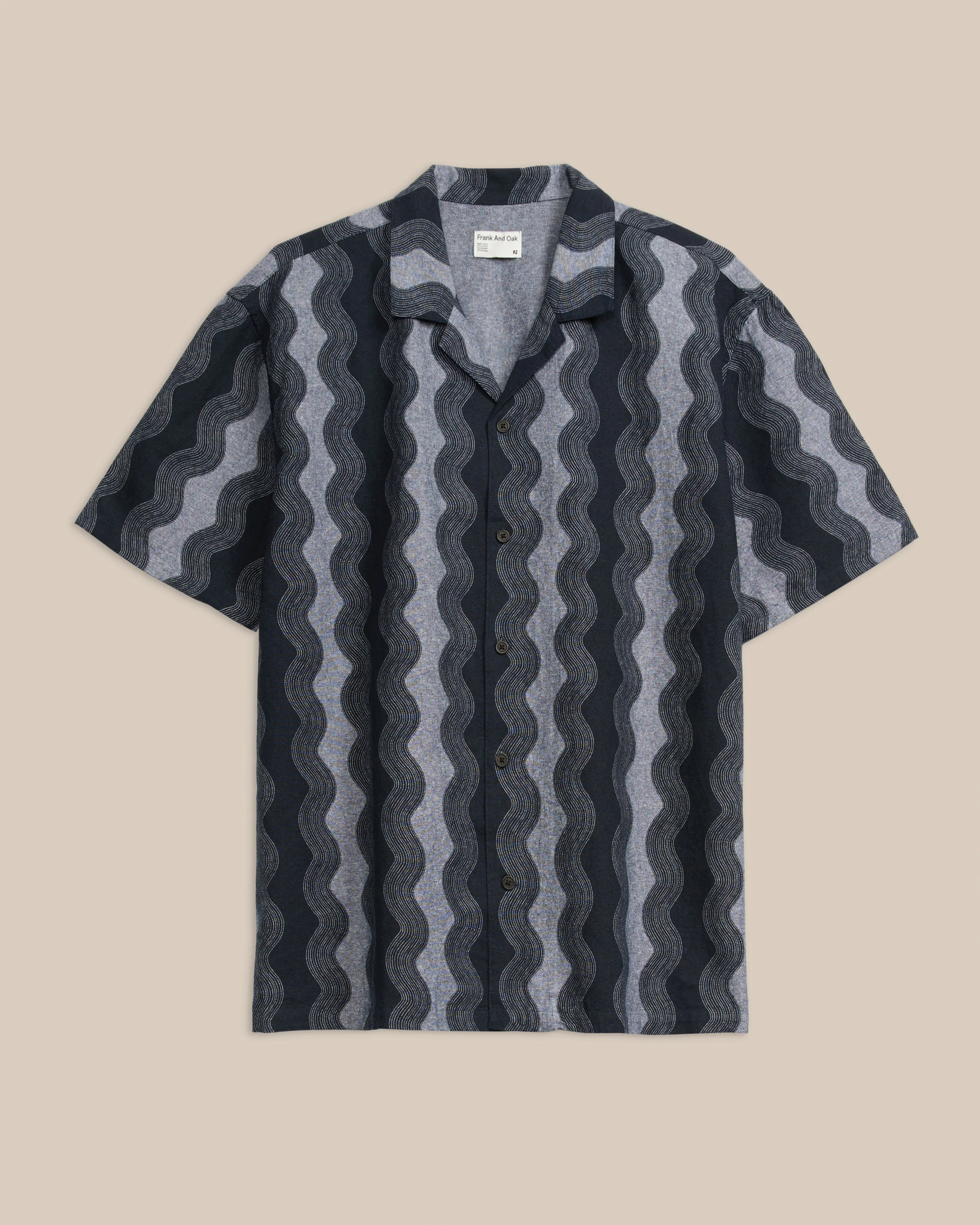 PRINTED CHAMBRAY RESORT SHIRT - Image 4
