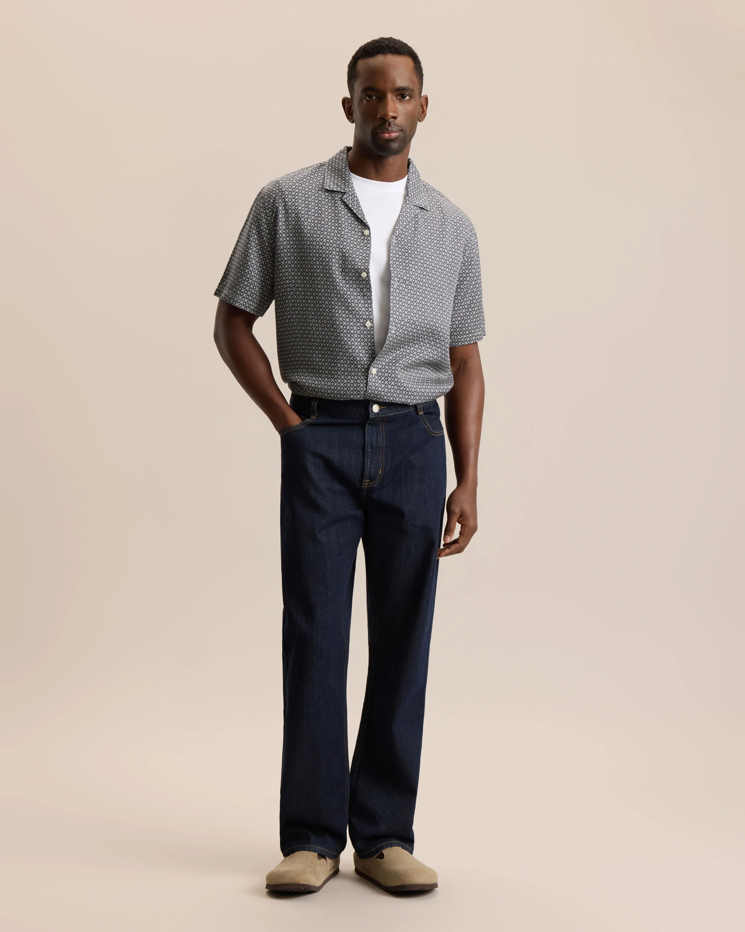 PRINTED TENCEL™ LYOCELL RESORT SHIRT - Image 6